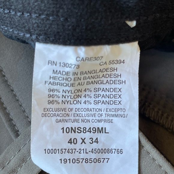 Wrangler All Terran Gear Men's pants 40x34 work weak hiking camping outdoor - Picture 3 of 14